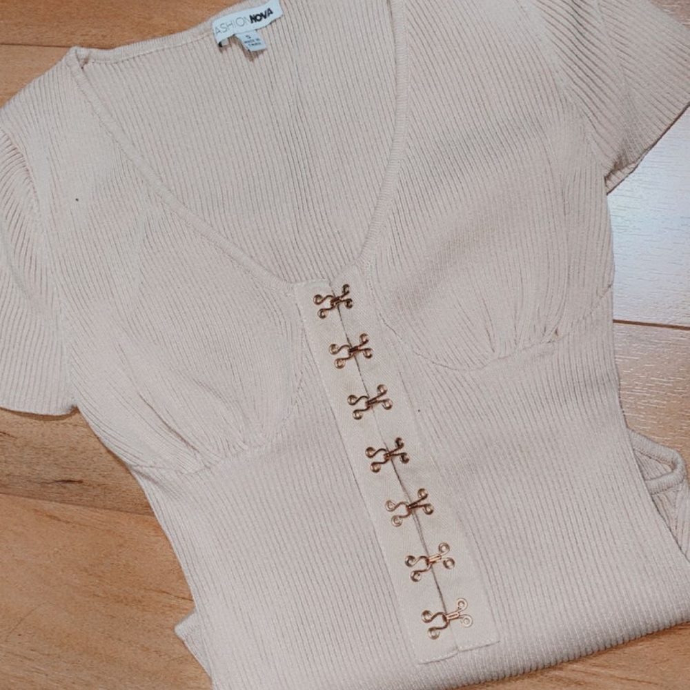 Tan bodysuit